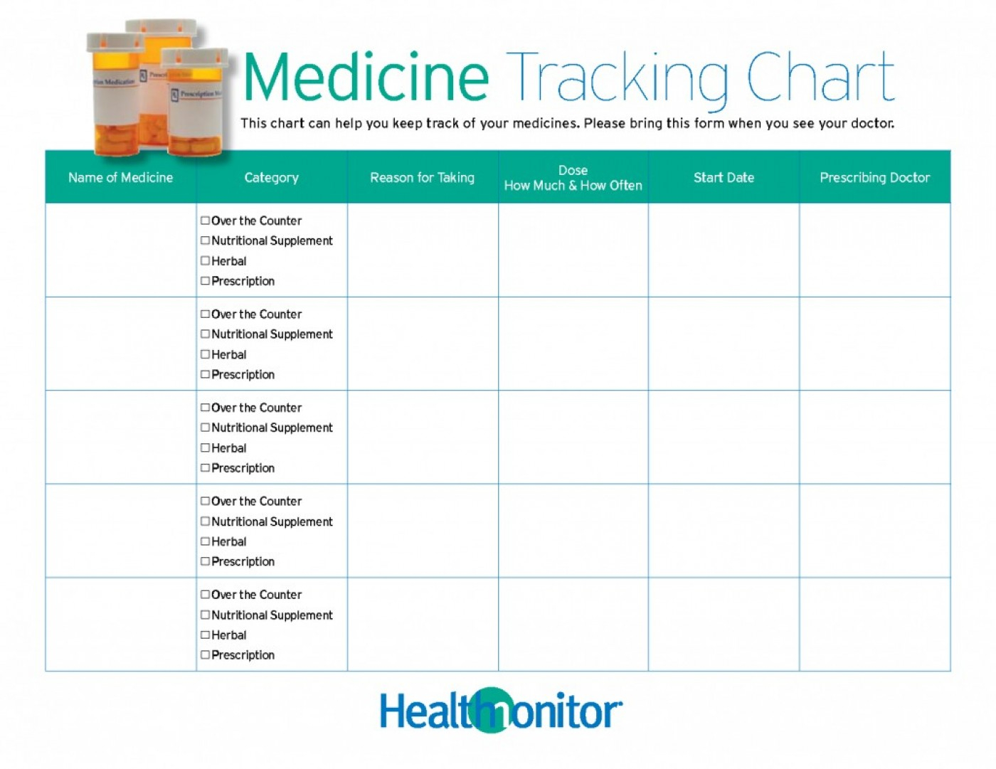 002 Daily Medication Schedule Template Medical Startup Business Plan - Free Printable Medicine Daily Chart