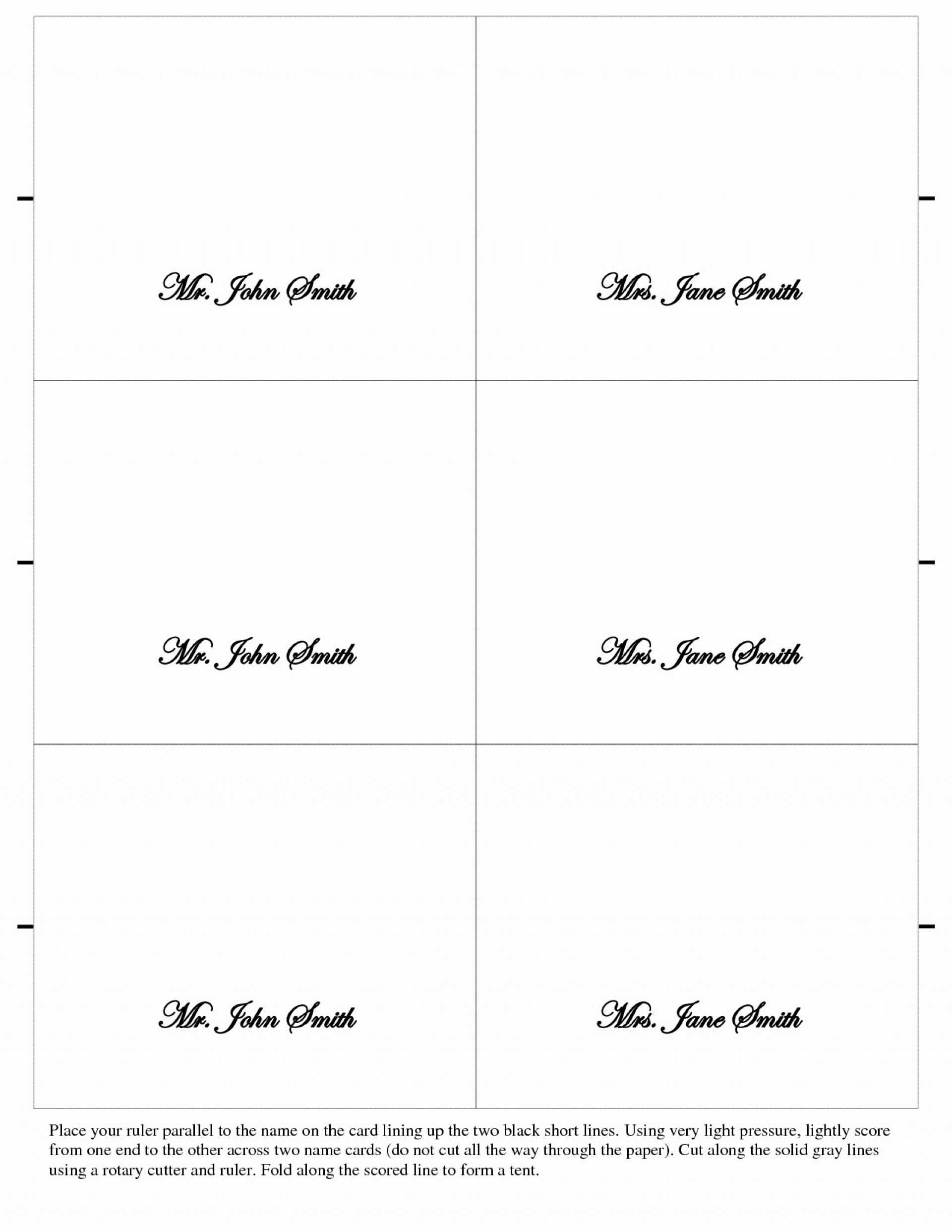 002 Free Printable Michaels Place Card Template Beautiful Ideas - Free Printable Place Cards Template