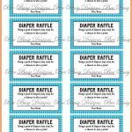 012 Free Printable Ticket Template Elegant For Event Of ~ Ulyssesroom   Diaper Raffle Template Free Printable