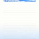 012 Winter Free Printable Stationery Template ~ Ulyssesroom   Free Printable Winter Stationery