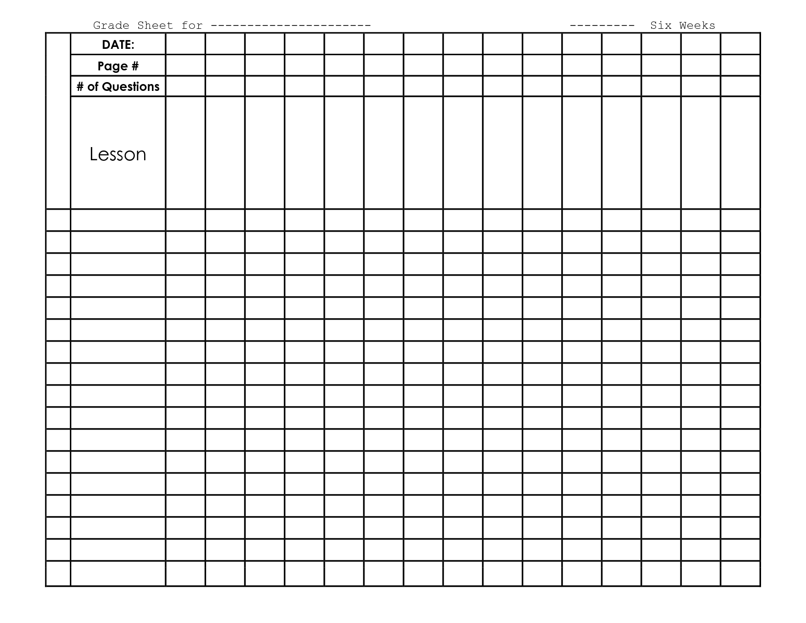 015 Teacher Grade Book Template Free Printable Grading Scale For - Free Printable Gradebook Sheets For Teachers