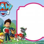 016 Free Paw Patrol Invitation Template Ideas Birthday Invite   Free Printable Paw Patrol Invitations
