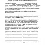 019 Employment Contract Template Free Sample Non Compete Agreement – Free Printable Employment Contracts