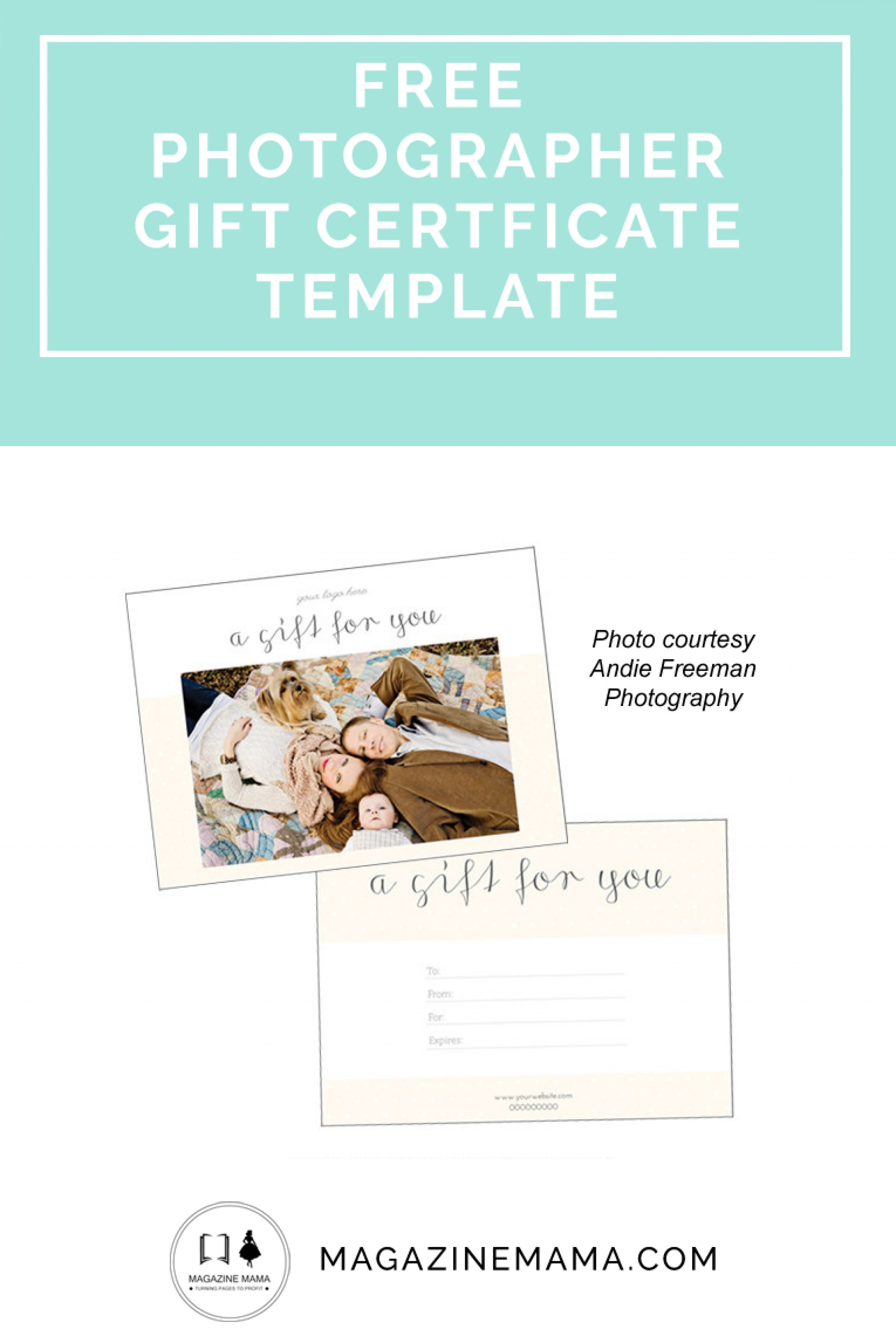 019 Printable Photography Gift Certificate Template Awesome Ideas - Free Printable Photography Gift Certificate Template