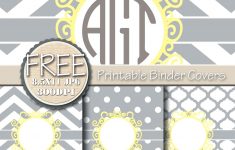 Free Editable Printable Binder Covers