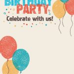 023 Template Ideas Free Birthday Flyer Templates ~ Ulyssesroom   Pool Party Flyers Free Printable