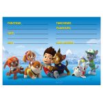 024 Template Ideas Paw Patrol Invitation Templates Remarkable   Free Printable Paw Patrol Invitations