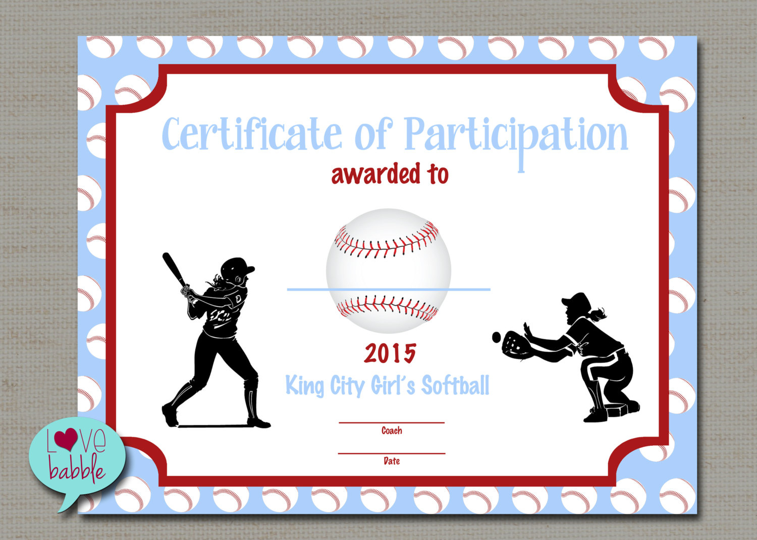 100+ Softball Certificates Award Templates And Coaching Forms - Free Printable Softball Award Certificates