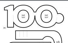 100Th Day Of School Printable Glasses Free