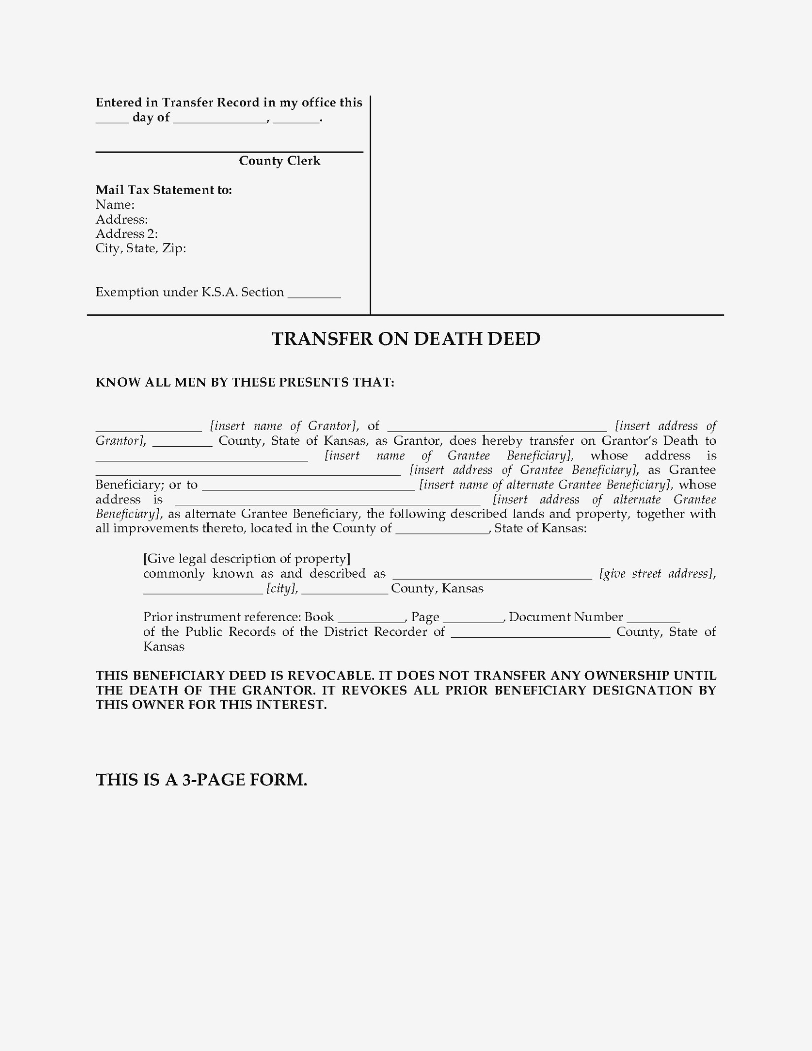 printable-beneficiary-form-template