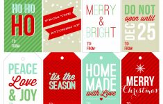 Free Printable Holiday Gift Labels