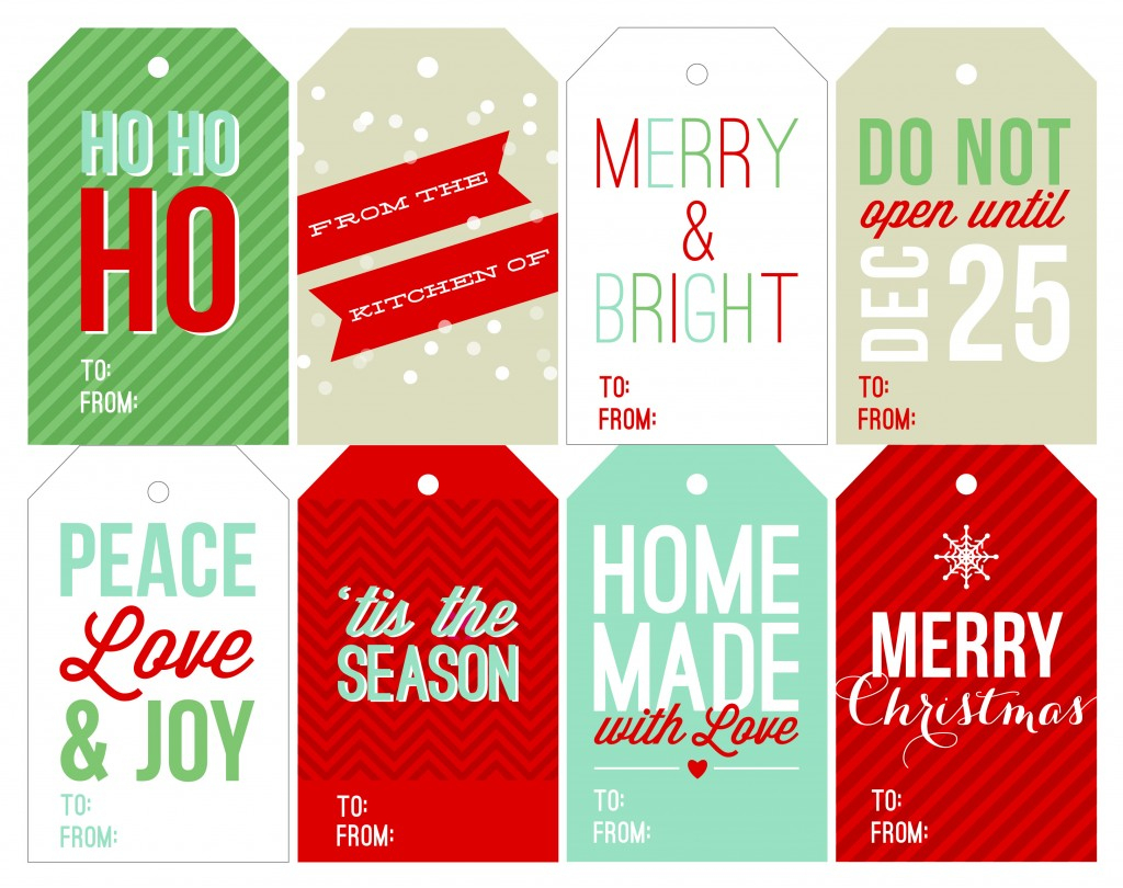12 Free Printable Christmas Gift Tags That Are Beyond Gorgeous - Hot - Free Printable Holiday Gift Labels