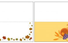 Free Printable Thanksgiving Place Cards