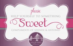 Free Printable Candy Buffet Labels Templates