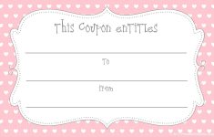 Free Printable Love Certificates For Him
