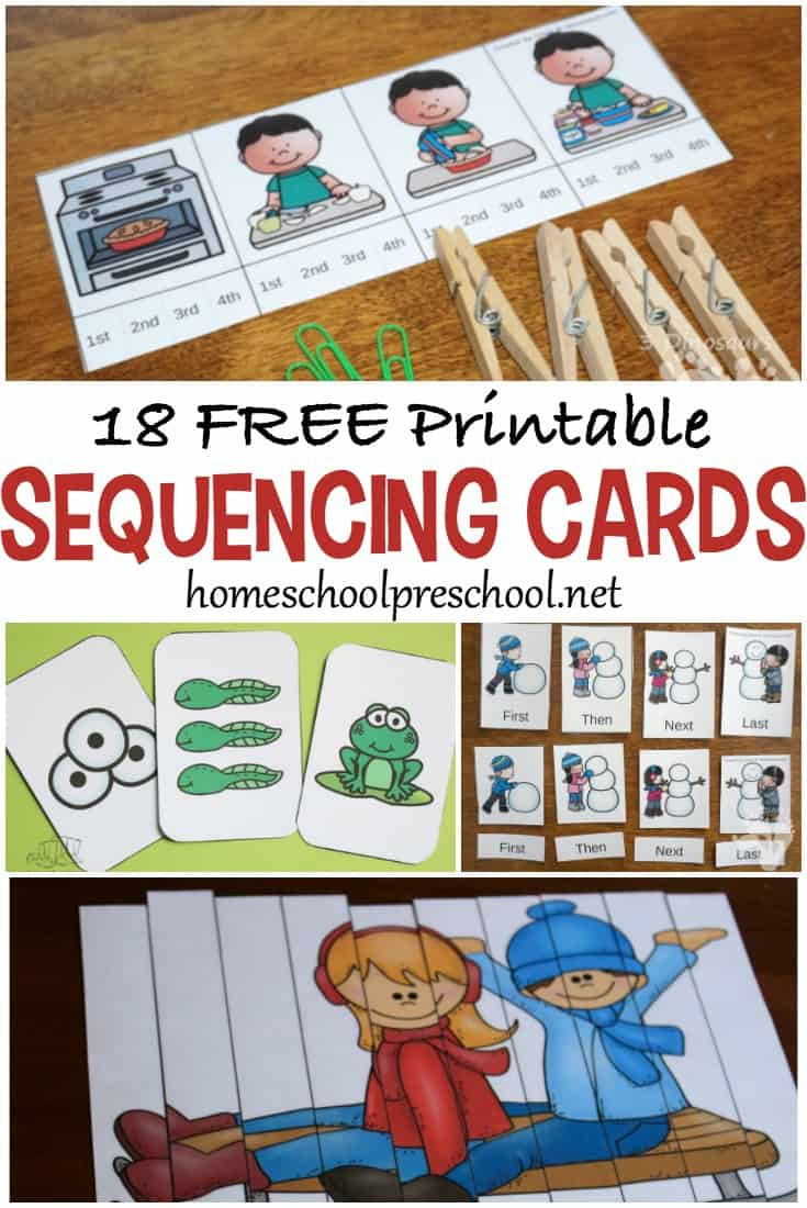 18 Free Printable Sequencing Cards For Preschoolers - Free Printable Sequencing Worksheets For Kindergarten