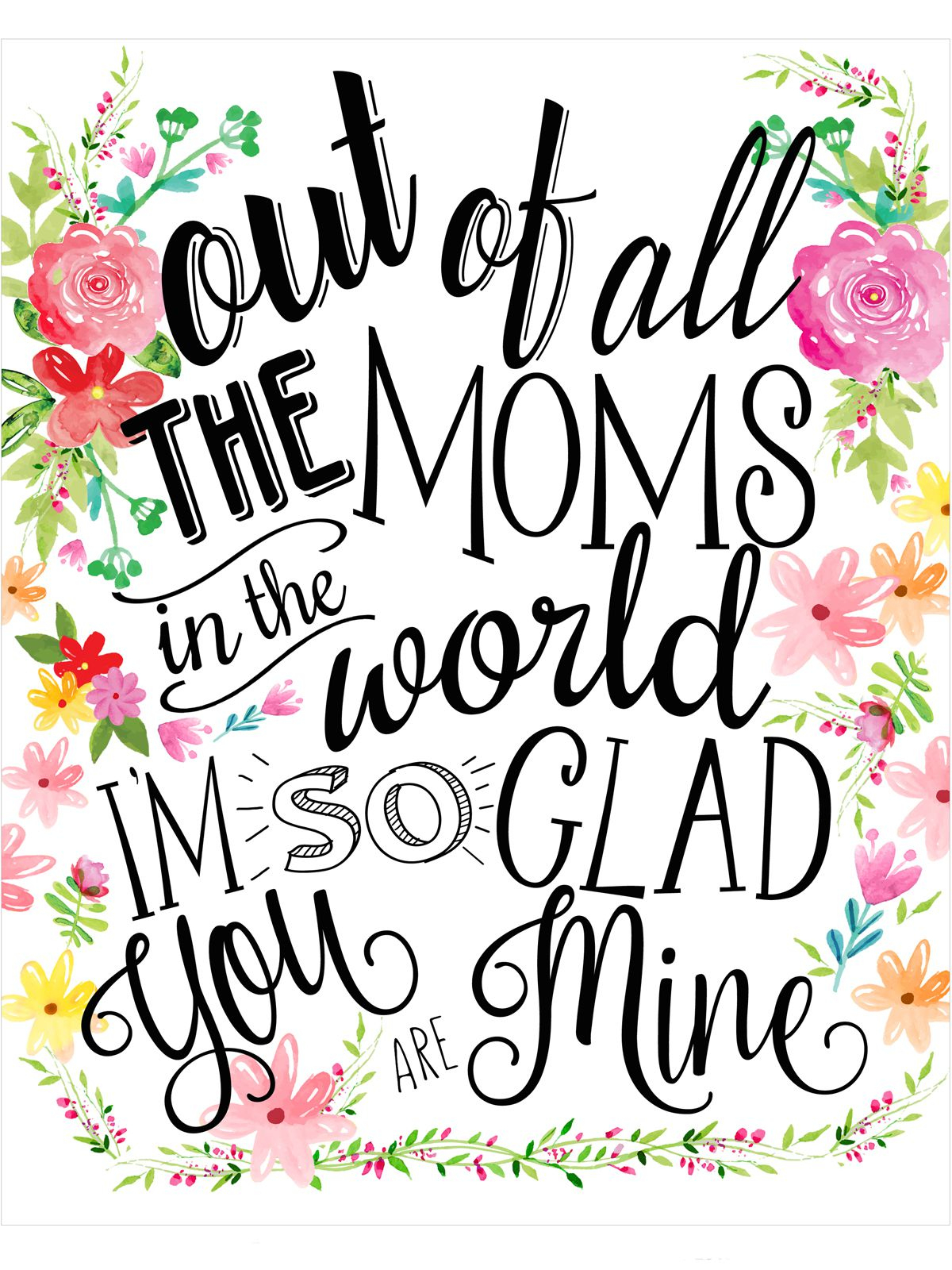 18 Mothers Day Cards - Free Printable Mother&amp;#039;s Day Cards - Make Mother Day Card Online Free Printable