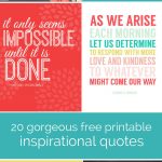 20 Gorgeous Printable Quotes | Free Inspirational Quote Prints – Free Printable Quote Stencils