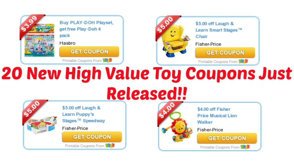 20 New High Value Toy Coupons Added This Morning! | I Don&amp;#039;t Have - Free High Value Printable Coupons