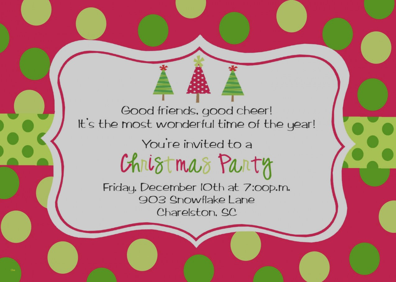 2018 Printable Christmas Party Invitations - Eventinvitationtemplates - Holiday Invitations Free Printable