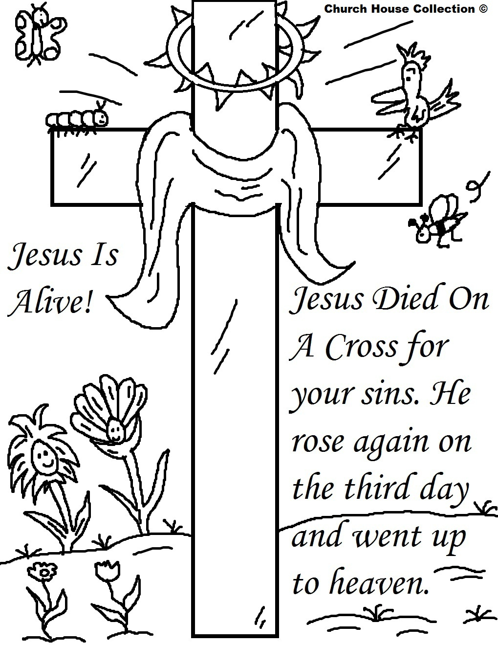 25 Religious Easter Coloring Pages | Free Easter Activity Printables - Coloring Pages Free Printable Easter