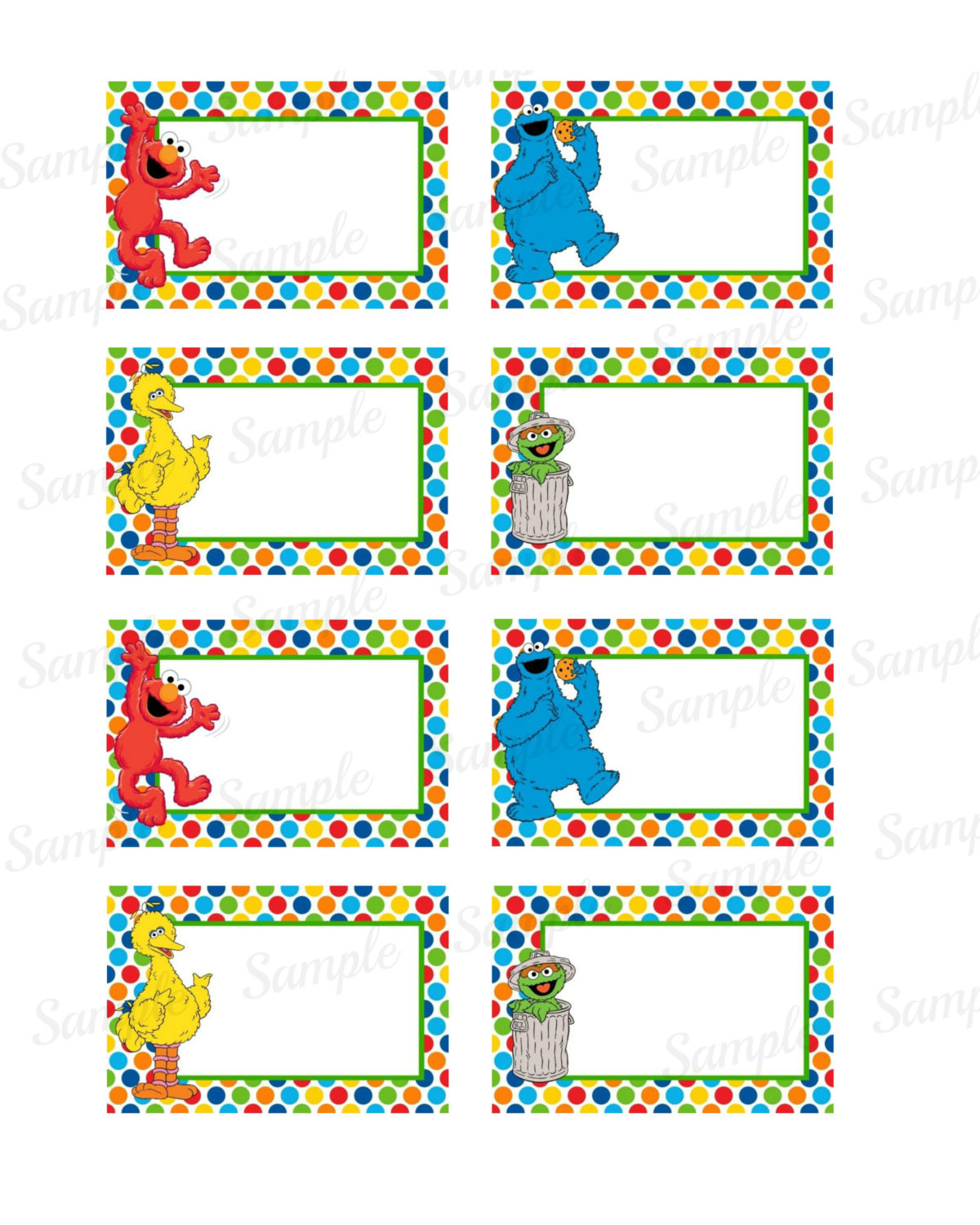27 Images Of Elmo Label Template | Bfegy - Free Printable Sesame Street Food Labels