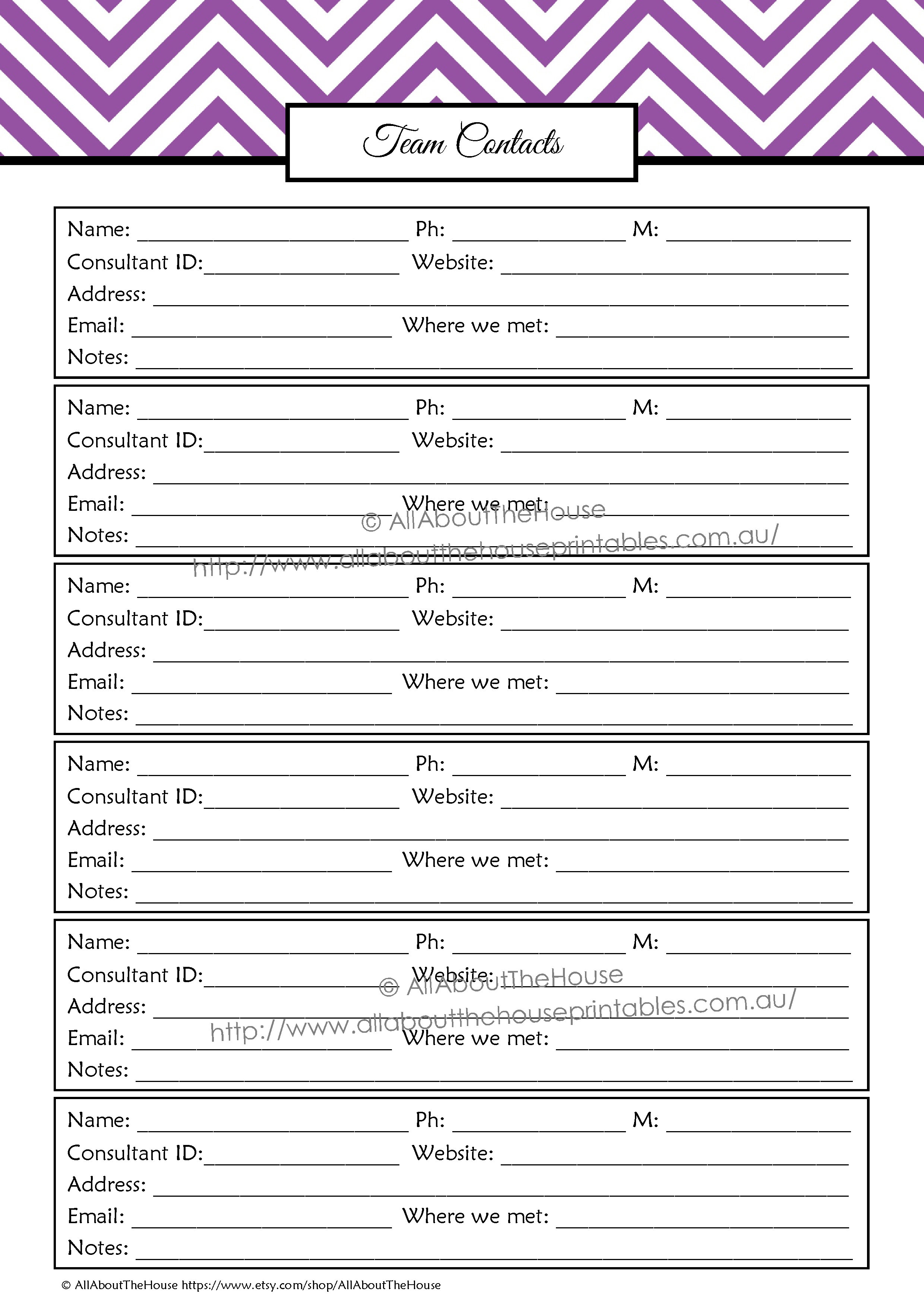 free printable scentsy order forms