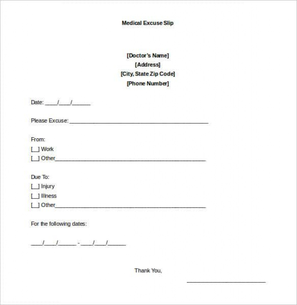 28+ Doctors Note Templates - Pdf, Doc | Free &amp;amp; Premium Templates - Free Printable Doctor Notes
