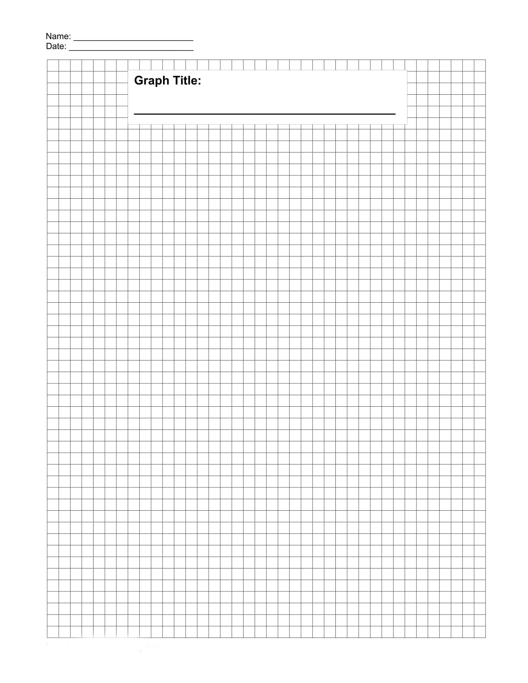 30+ Free Printable Graph Paper Templates (Word, Pdf) - Template Lab - Free Printable Graph Paper With Numbers