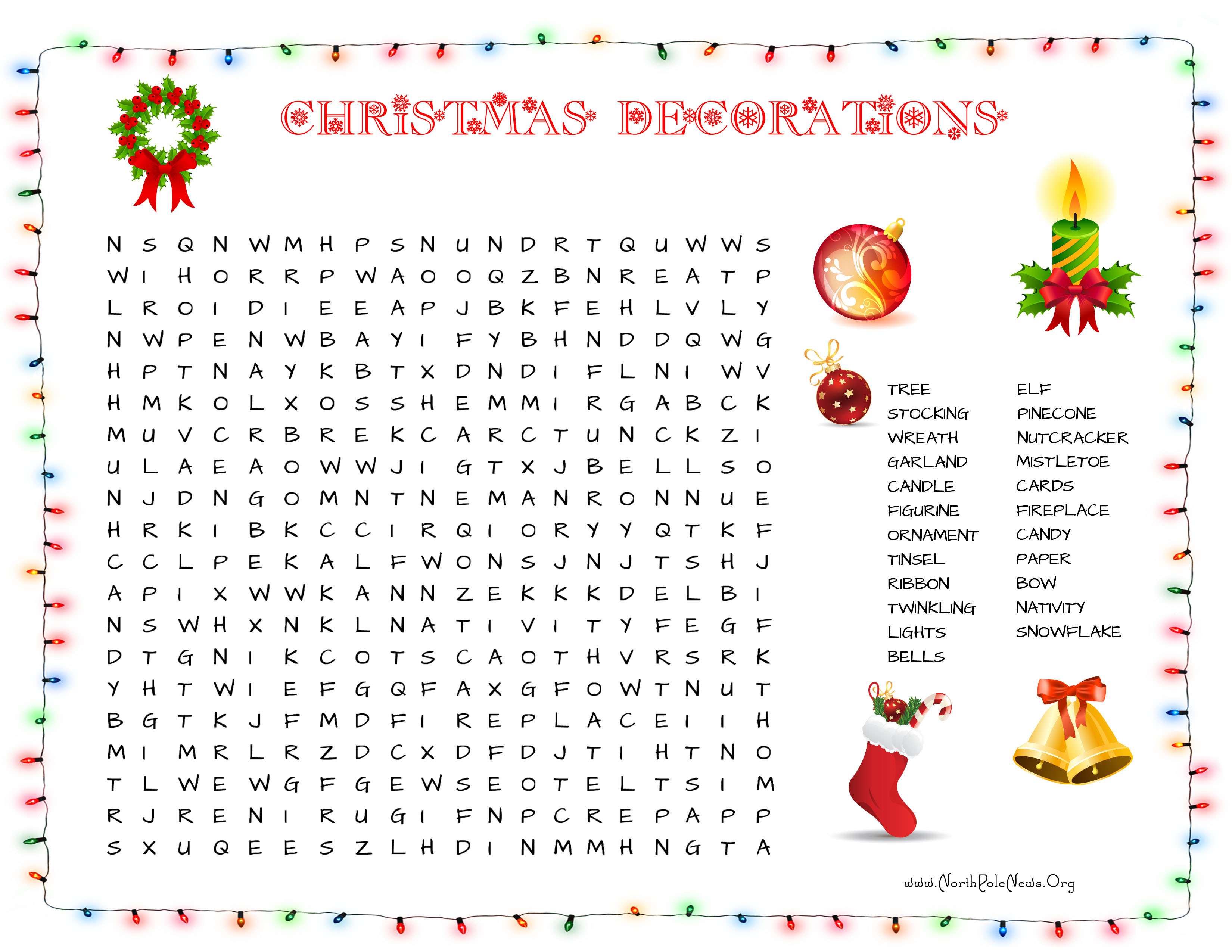 31 Free Christmas Word Search Puzzles For Kids - Free Printable Christmas Word Search Pages