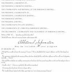 37 Printable Wedding Program Examples & Templates   Template Lab   Free Printable Wedding Programs
