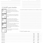 4 Free Goal Setting Worksheets – Free Forms, Templates And Ideas To   Free Printable Goal Setting Worksheets For Students