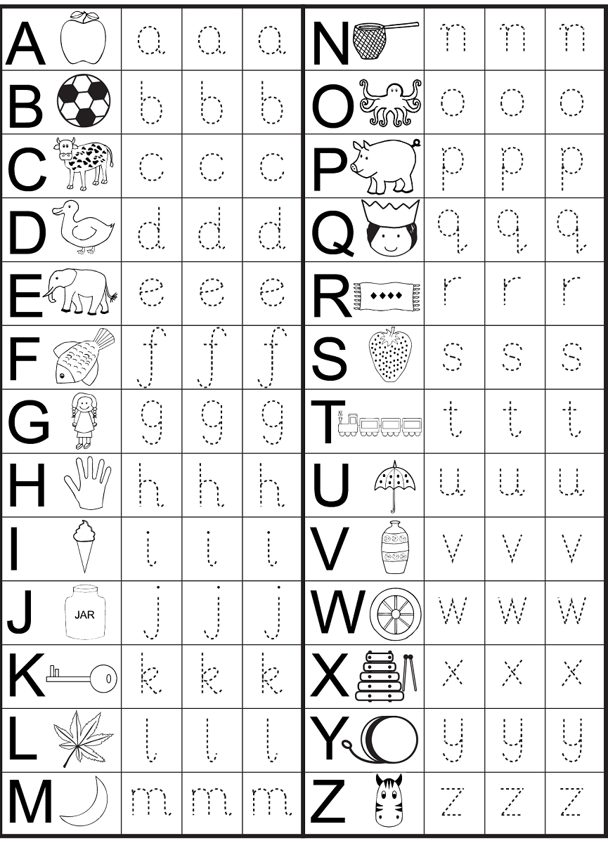 4 Year Old Worksheets Printable | Kids Worksheets Printable - Free Printable Activities