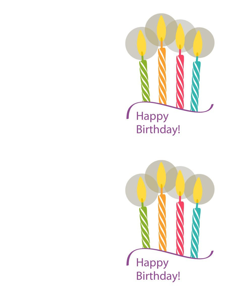 40+ Free Birthday Card Templates - Template Lab - Free Printable Birthday Cards For Your Best Friend
