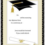 40+ Free Graduation Invitation Templates   Template Lab   Free Online Printable Graduation Invitation Maker