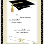 40+ Free Graduation Invitation Templates   Template Lab   Free Printable Graduation Invitation Templates