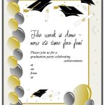 40+ Free Graduation Invitation Templates   Template Lab   Free Printable Graduation Invitation Templates