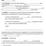 40+ Free Loan Agreement Templates [Word & Pdf]   Template Lab   Free Printable Blank Loan Agreement