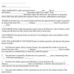 40+ Free Loan Agreement Templates [Word & Pdf]   Template Lab   Free Printable Blank Loan Agreement