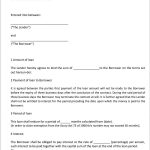 40+ Free Loan Agreement Templates [Word & Pdf]   Template Lab   Free Printable Loan Agreement Form