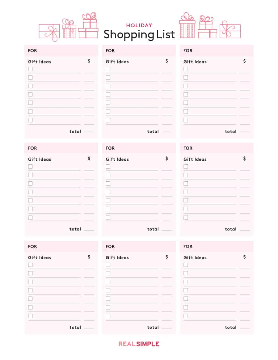 40+ Printable Grocery List Templates (Shopping List) - Template Lab - Free Printable Shopping List