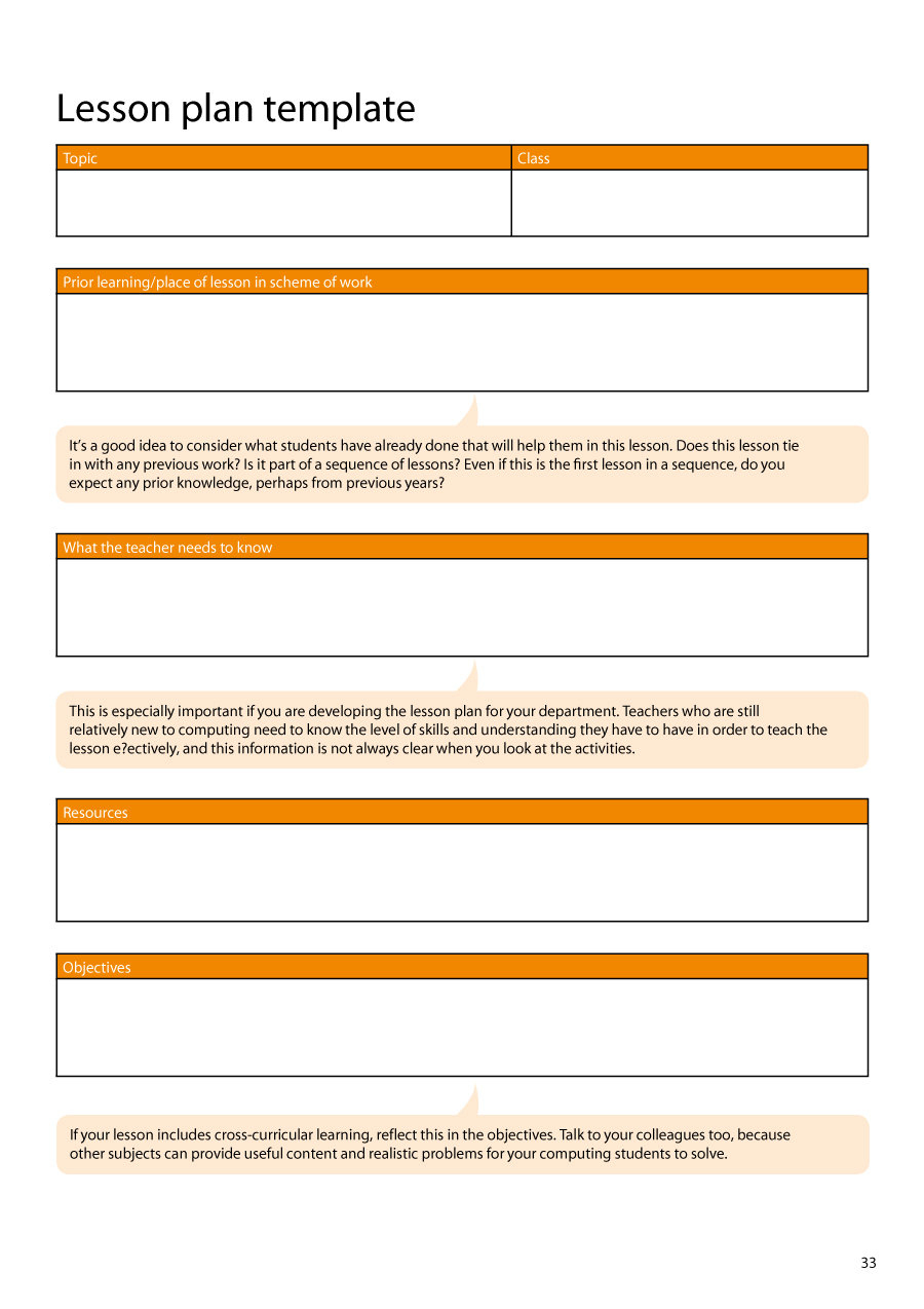 44 Free Lesson Plan Templates [Common Core, Preschool, Weekly] - Free Printable Preschool Teacher Resources