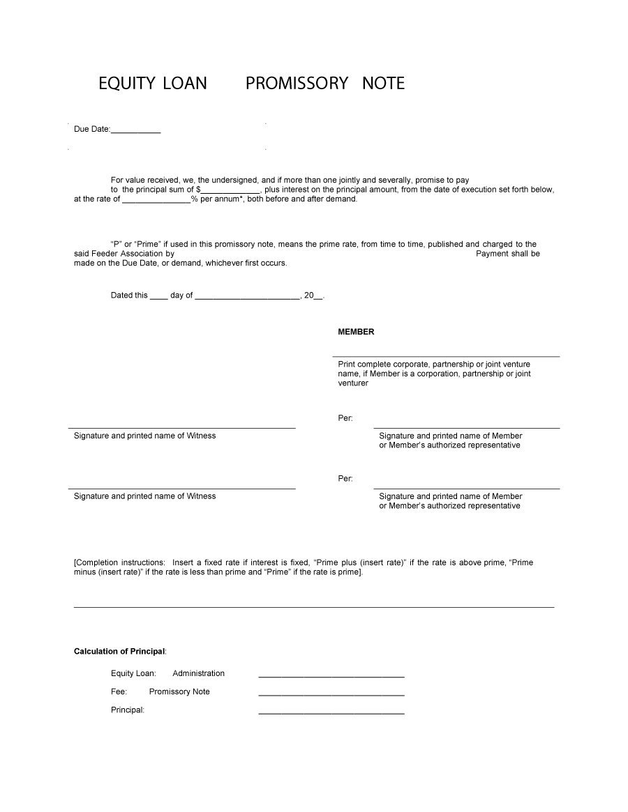 45 Free Promissory Note Templates &amp;amp; Forms [Word &amp;amp; Pdf] ᐅ Template Lab - Free Printable Promissory Note For Personal Loan