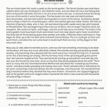 4Th Grade Comprehension Worksheets & Free Printables | Education   Free Printable Stories For 4Th Graders