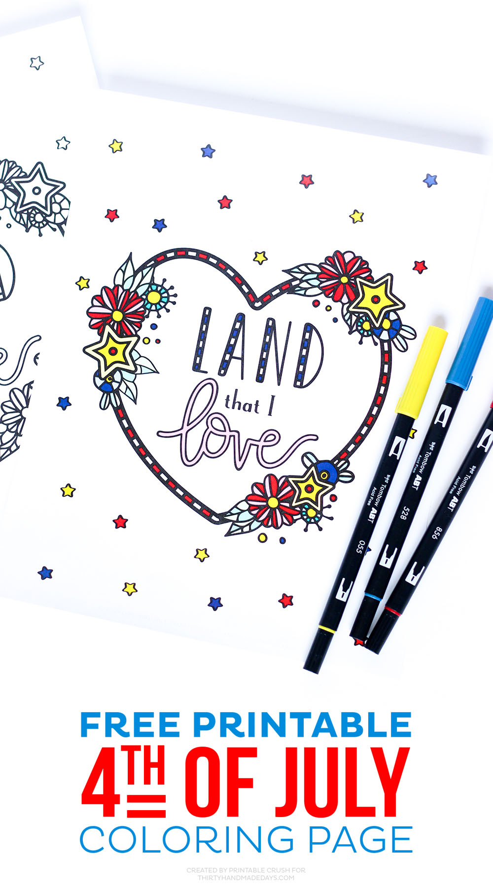 4Th Of July Coloring Pages - Free Printable 4Th Of July Stationery