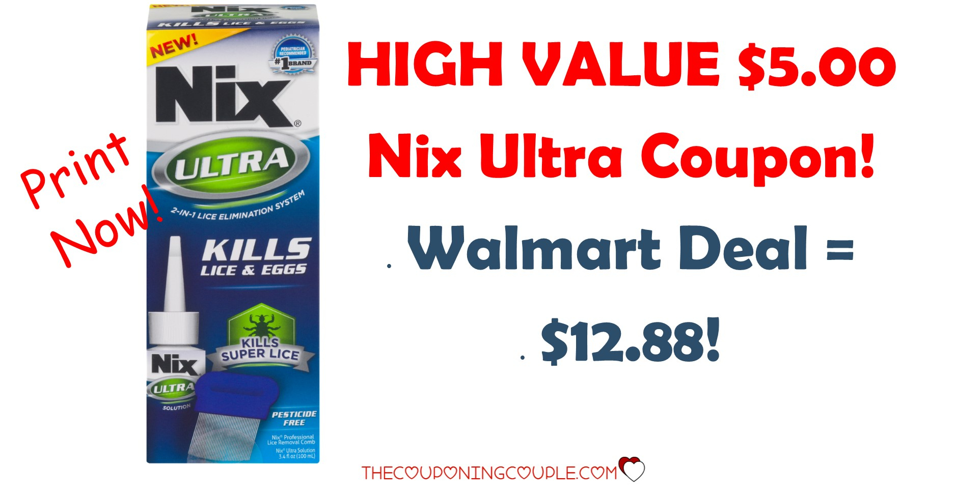 $5.00 Nix Ultra High Value Coupon + Walmart Deal! - Free High Value Printable Coupons
