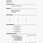53 Lovely Of Free Resume Download And Print Pic   Free Printable Professional Resume Templates