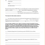 6 Free Eviction Notice Template | Teknoswitch   Free Printable Blank Eviction Notice