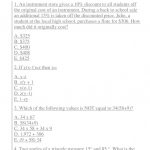 7 Best Images Of 100 Printable Math Test Questions 100, Teas With   Free Printable Teas Test Study Guide