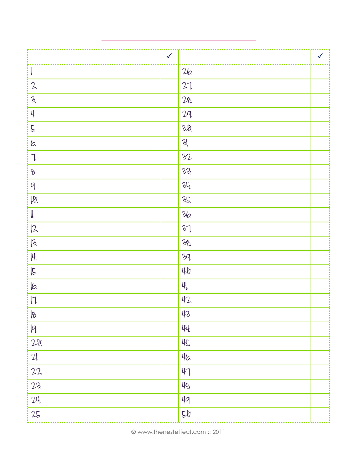 7 Images Of Blank Printable Checklists | Klean - Free Printable Checklist